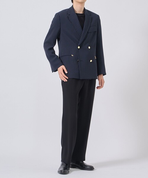 CULLNI（クルニ）の「〈別注〉 DOUBLE BLEAST JACKET/シワになりにくい