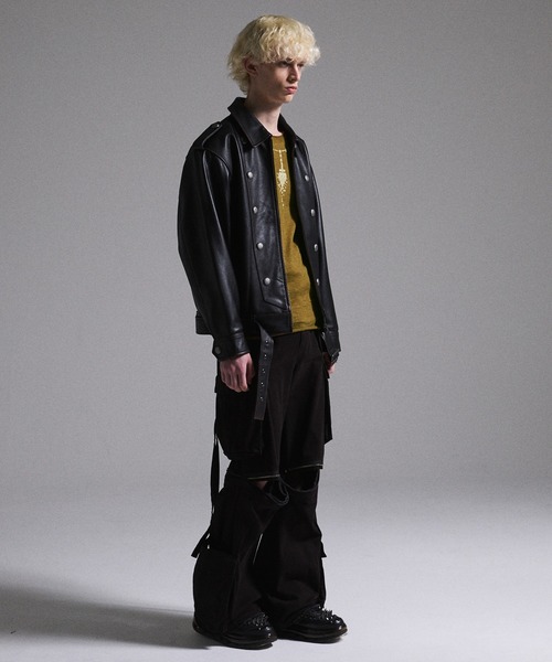 GRANCY】Print Design Sheer Knit / プリントデザインシアーニット