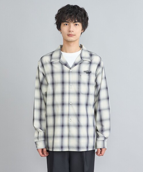 セール】TOWNCRAFT（タウンクラフト）別注オンブレチェックオープン