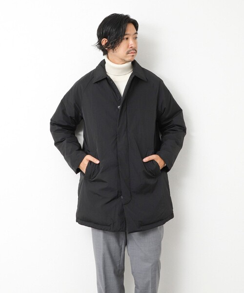 セール】【TAION/タイオン】別注ダウンステンカラーコート 25AW