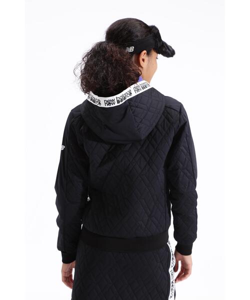 セール】【new balance golf】ダイヤキルト フルジップ フーディー