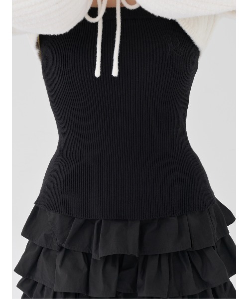ティアードフリルミニワンピース（ワンピース）｜Darich（ダーリッチ