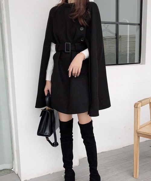 EPICKS（エピックス）の「ケープポンチョミドルコート（ポンチョ