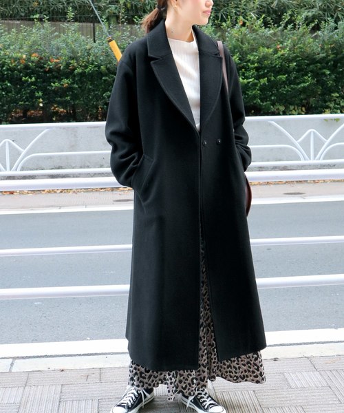 セール】ニューイングランドラムロングコート◇（その他アウター