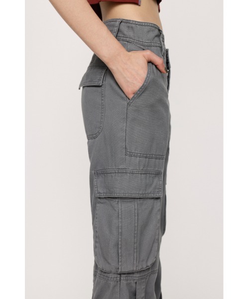 L/W MILITARY FLARE PT ローウエスト ミリタリー フレアパンツ Y2K