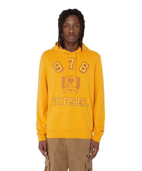 DIESEL（ディーゼル）の「メンズ スウェット パーカー（パーカー