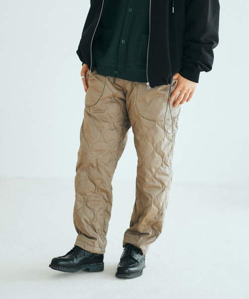 暖】ストレッチドビークロスキルティングパンツ | ジムマスター（gym