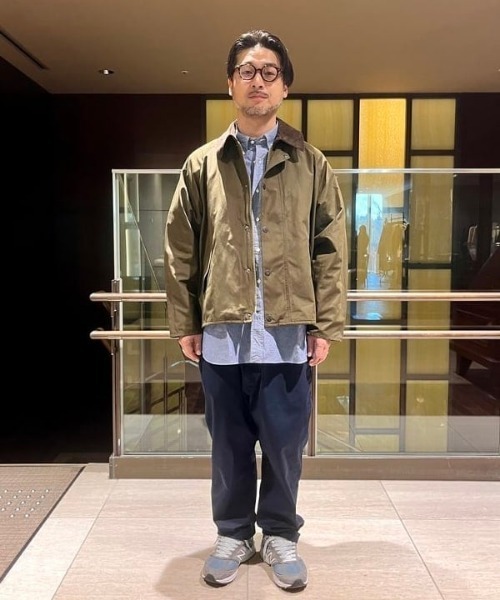 Barbour（バブアー）の「Barbour / TRANSPORT JACKET ピーチスキン