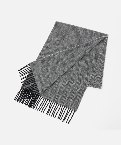 セール】カシミヤ 100 トラッド マフラー（マフラー）｜green label