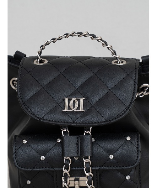 キルティングビジューミニリュック（バックパック/リュック）｜Darich