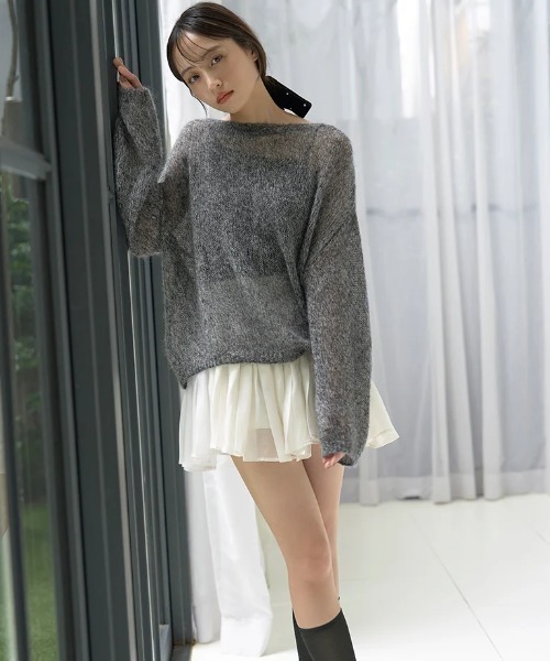 SNIDEL（スナイデル）の「オーガンフリルショーパン（その他パンツ