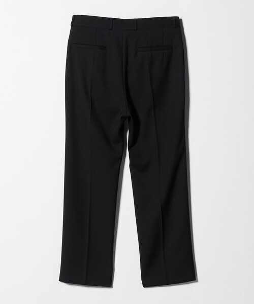 セール】＜H＞クリアウール ダブルクロス ノープリーツパンツ