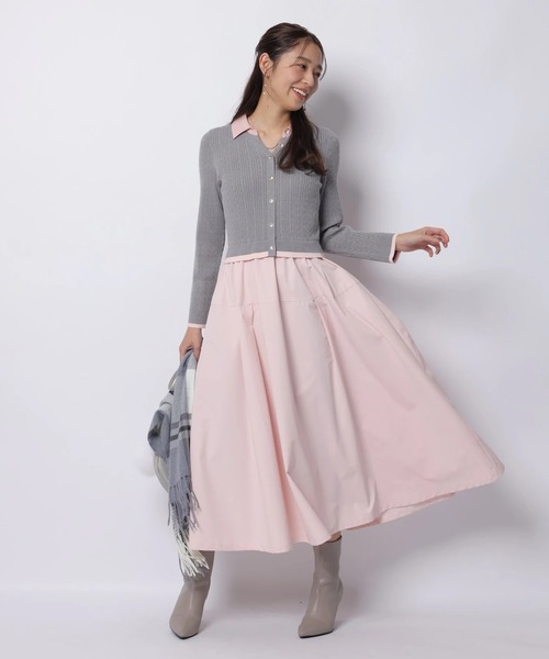 スキッパーケーブルドッキングワンピース（ワンピース）｜JUSGLITTY