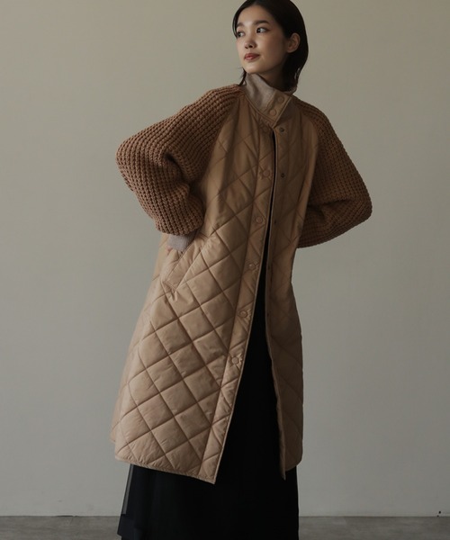 HERENCIA（ヘレンチア）の「キルティング ニット ドッキング