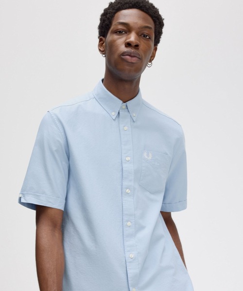 Fred Perry ライトブルー セーター フレッドペリー ニット BEAMS別注