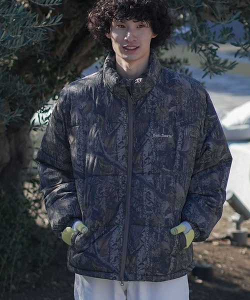 BEN DAVIS/ベンデイビス】ナイロンパファージャケット ノームコア 防寒