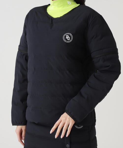 PEARLY GATES】NyストレッチBIGリップストップ中綿2WAYスニード