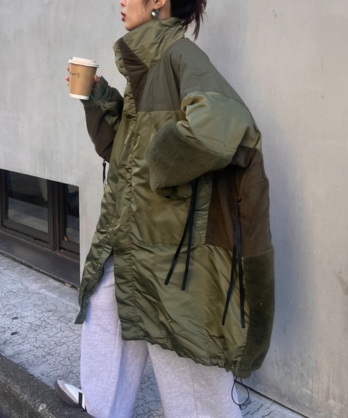 セール】《2サイズ展開》【etsinta/エシンタ】モンスター中綿オーバー