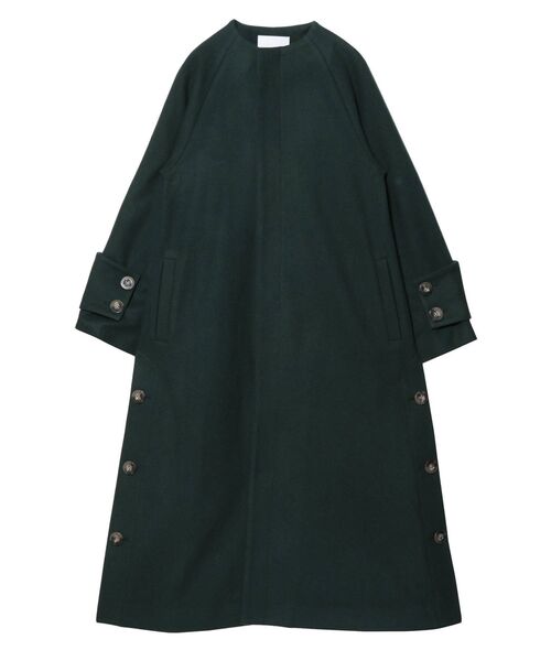 UN3D.（アンスリード）の「ノーカラーカフスコート（ノーカラーコート