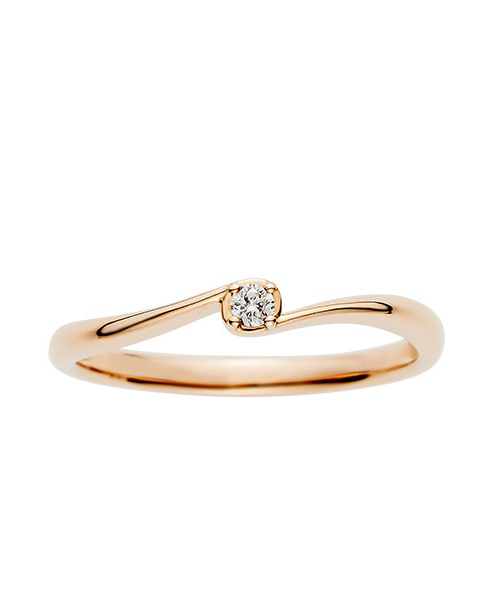 VENDOME AOYAMA（ヴァンドーム青山）の「ワンポイントダイヤK10ピンク