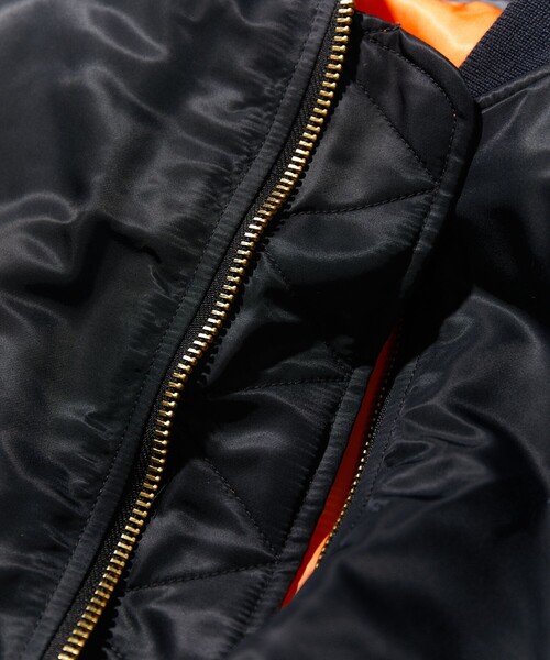 CAHLUMN/カウラム Magazine Pocket Nylon Twill Flight Jacket “MA-1