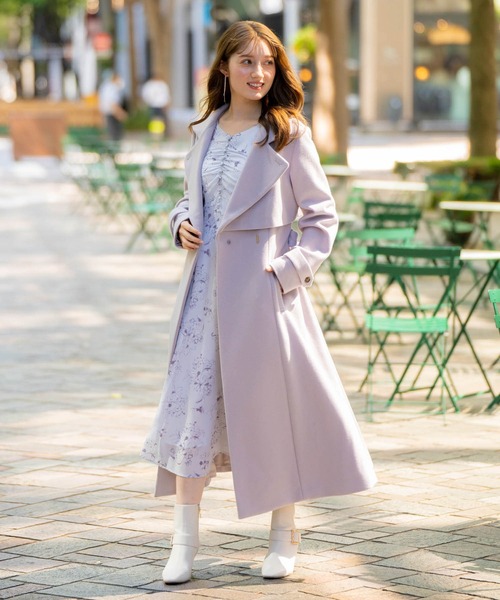 NOELA（ノエラ）の「2WAYカラーバックプリーツウールトレンチ