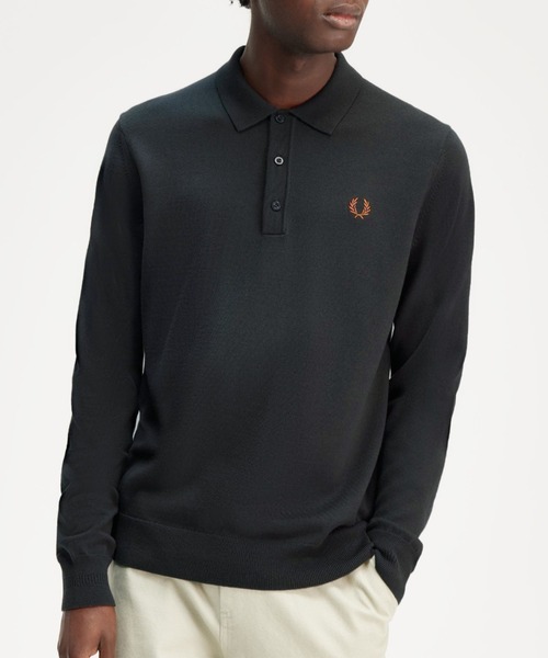 FRED PERRY（フレッドペリー）の「Classic Knitted Long Sleeve Shirt