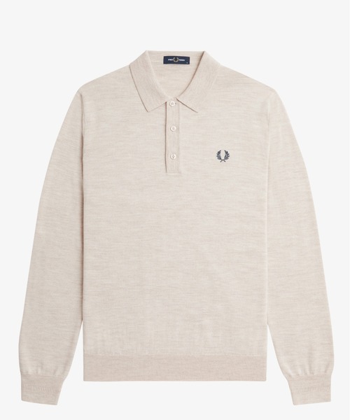 FRED PERRY（フレッドペリー）の「Classic Knitted Long Sleeve Shirt