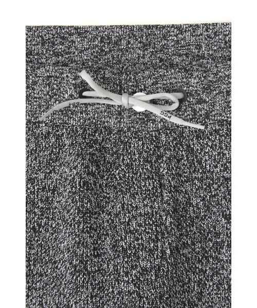 PGG（ピージージー）の「【PGG】ポリエステルヤーン ニットパンツ ＜杢