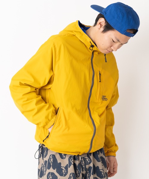 リバーシブルナイロンフードジャケット（ナイロンジャケット）｜gym