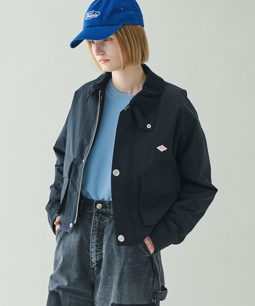 DANTON | 中綿ナイロン ショートジャケット WOMEN（ナイロンジャケット