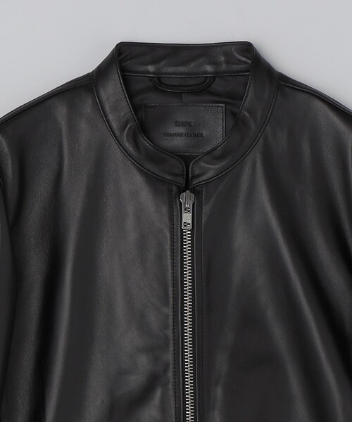 SHIPS: ラムレザー シングル ライダース ジャケット 25FW（ライダース