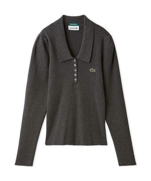 セール】LACOSTE/ポロリブニット（ニット/セーター）｜SNIDEL