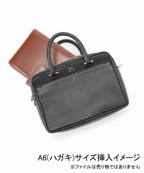 追加3》Manuel MILANO/マニュエルミラノ 別注 レザーバッグ MIDI