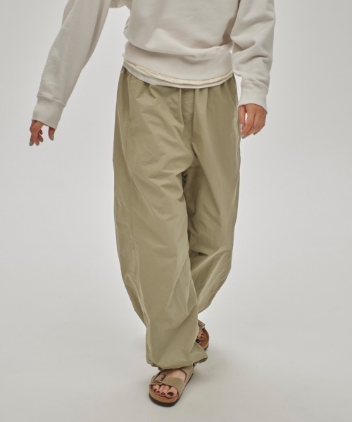 TODAYFUL（トゥデイフル）の「Nylon Drawstring Pants（その他パンツ