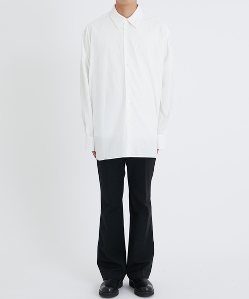 LES SIX / レシス】Oversize Cotton Dress Shirt（シャツ/ブラウス