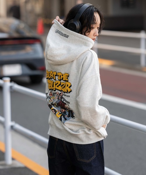 ∴WEGO/【26年春新作】別注NEWJACKグラフィックプルパーカー（パーカー