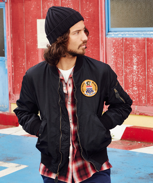 HYSTERIC GLAMOUR（ヒステリックグラマー）の「VIVA VIETNAM刺繍 MA-1