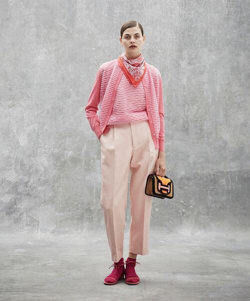 Drawer（ドゥロワー）の「Drawer コットンナイロンツイルタックパンツ