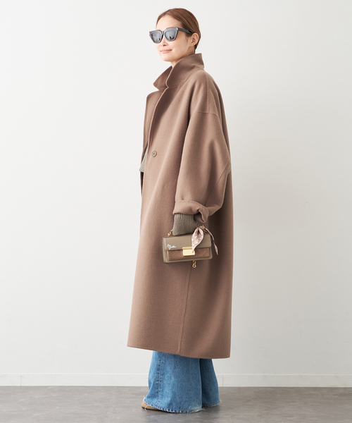 ウールアンゴラ リバーコート（チェスターコート）｜Deuxieme Classe