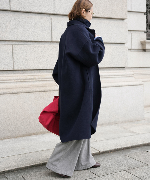 ウールアンゴラ リバーコート（チェスターコート）｜Deuxieme Classe
