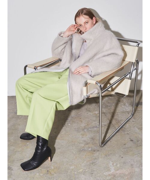 ELENDEEK（エレンディーク）の「モヘヤスタンドカラーコート（その他