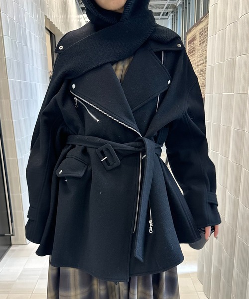 セール】WOOL RIDERS COAT（ピーコート）｜Ameri（アメリ）の