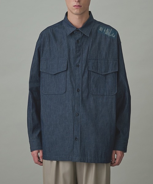 N.HOOLYWOOD/エヌハリウッド】別注 DENIM L/S SHIRTS（シャツ/ブラウス