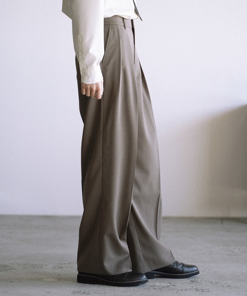 WYM LIDNM（ウィム バイ リドム）の「HIGH TWIST PE DOUBLE SUIT