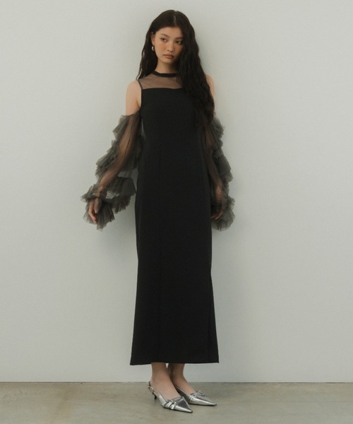 セール】ディタッチドスリーブドレス / detached sleeve dress（ドレス