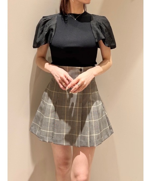 SNIDEL（スナイデル）の「サイドプリーツスカショーパン（その他パンツ