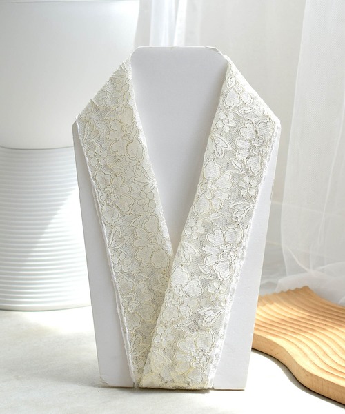 半衿 レース洋花 日本製（和装小物）｜utatane（ウタタネ）の