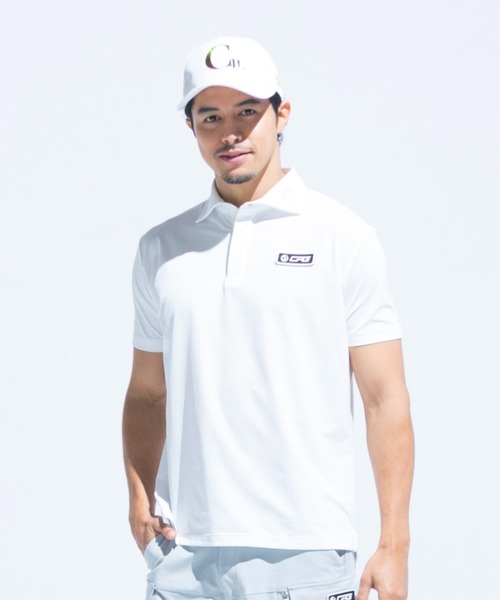 CPG GOLF（シーピージーゴルフ）の「BIGロゴポロシャツ（ポロシャツ