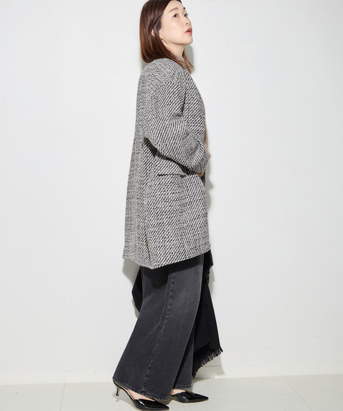 GIOLICAコクーンコート（ノーカラーコート）｜journal standard L